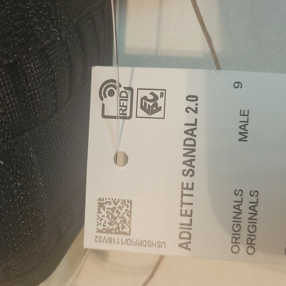 ADIDAS MENS SLIDES SIZE 9 - Picture 9 of 9